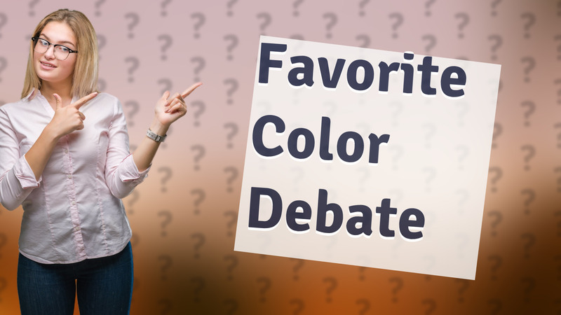 Favorite Color Debate