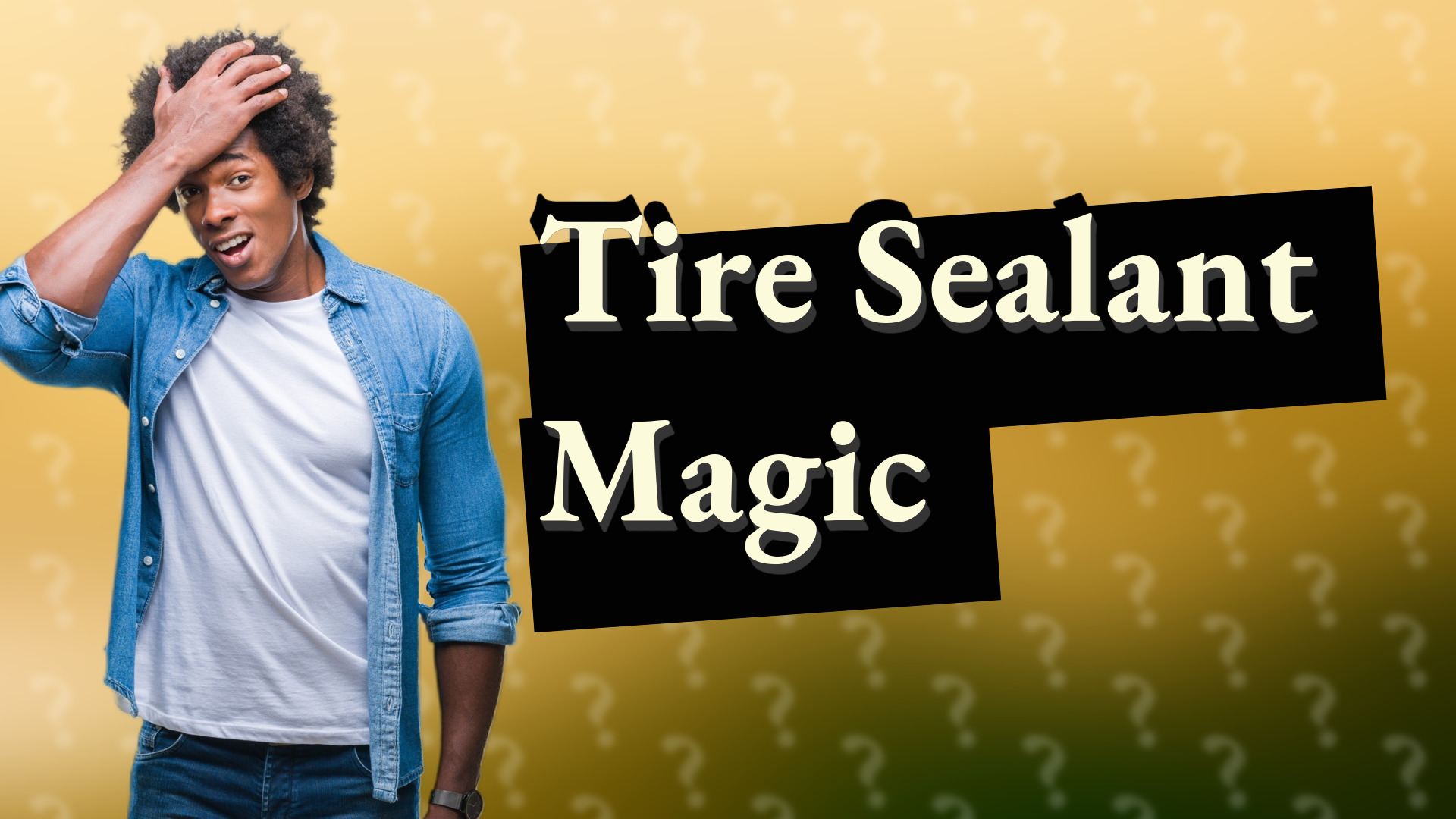 Tire Sealant Magic