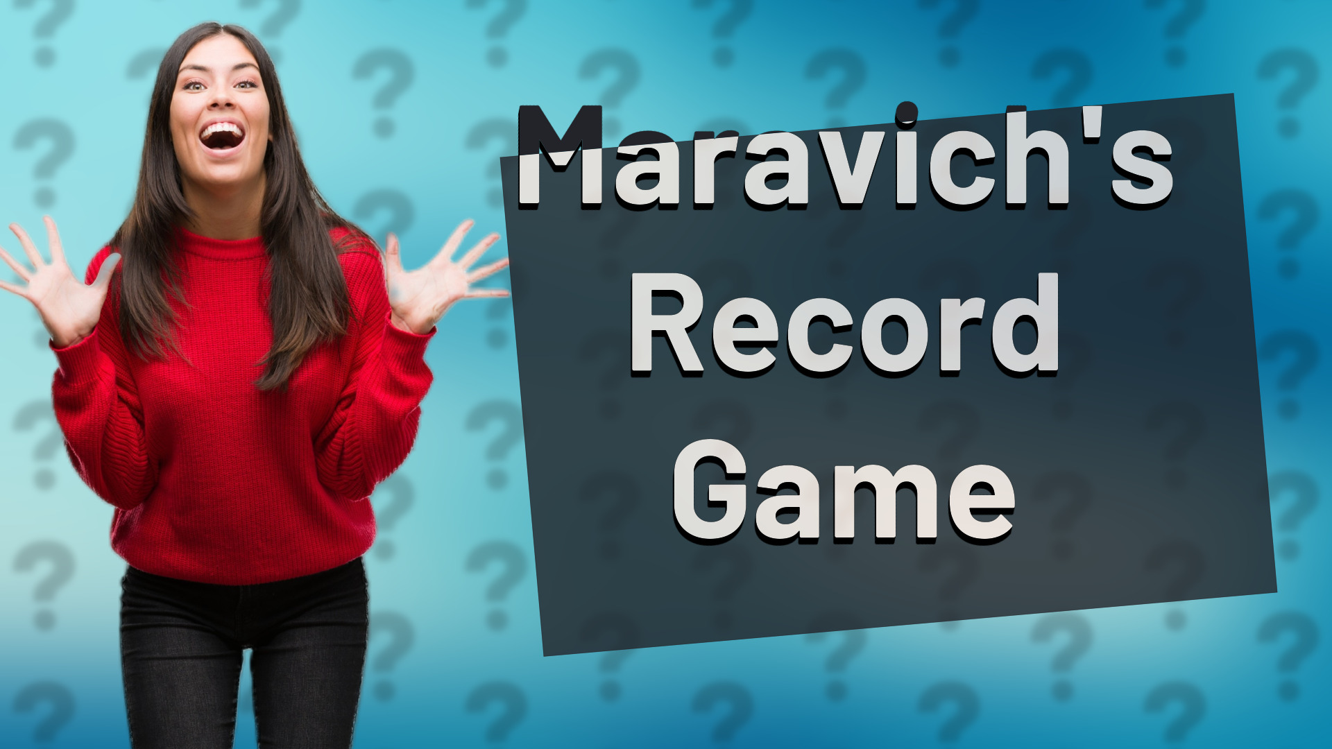 Maravich's Record Game