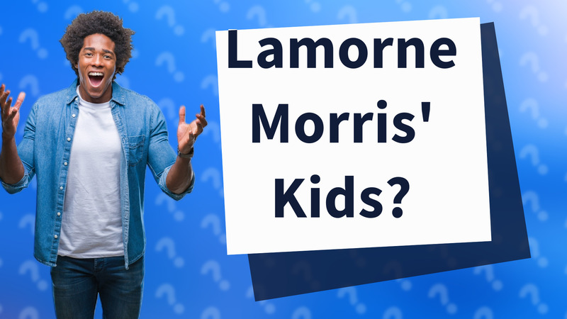 Lamorne Morris' Kids?