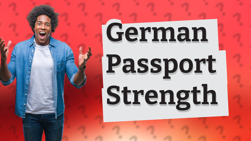 German Passport Strength