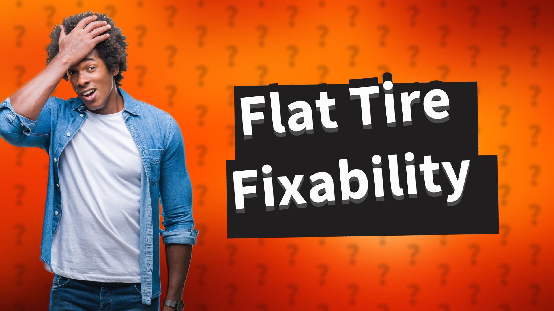 Flat Tire Fixability