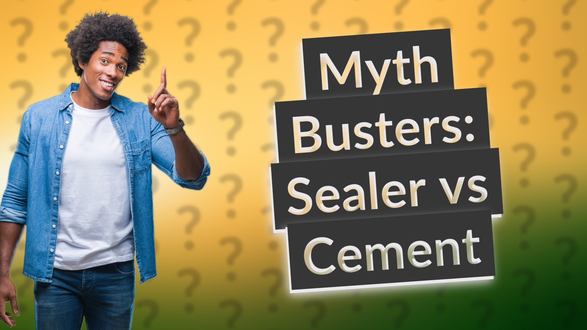 Myth Busters: Sealer vs Cement