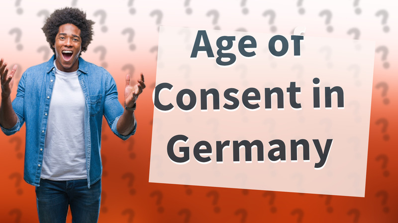 Age of Consent in Germany