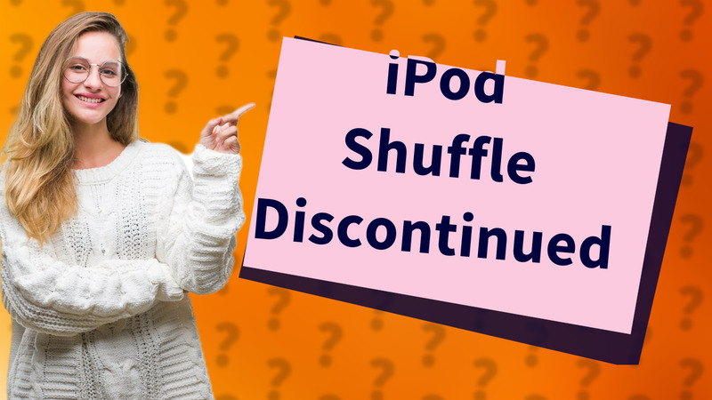 iPod Shuffle Discontinued