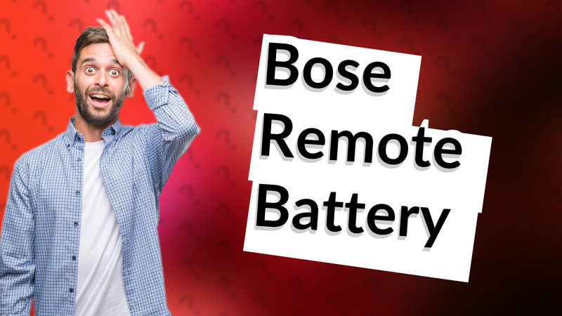 Bose Remote Battery