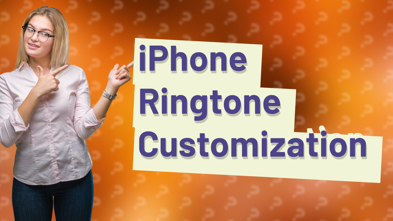 iPhone Ringtone Customization