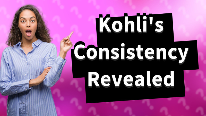 Kohli's Consistency Revealed
