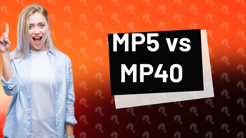MP5 vs MP40