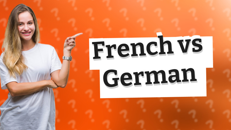 French vs German