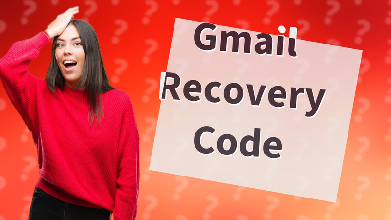 Gmail Recovery Code
