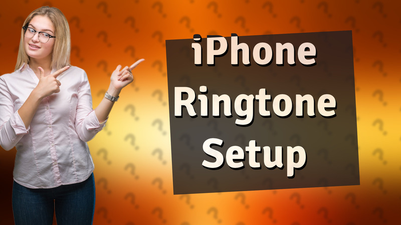 iPhone Ringtone Setup