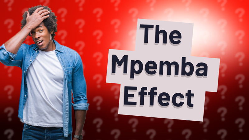 The Mpemba Effect