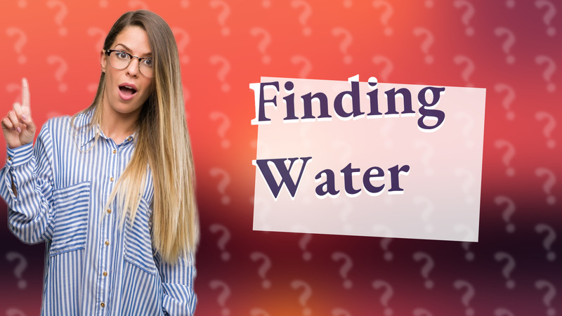 Finding Water