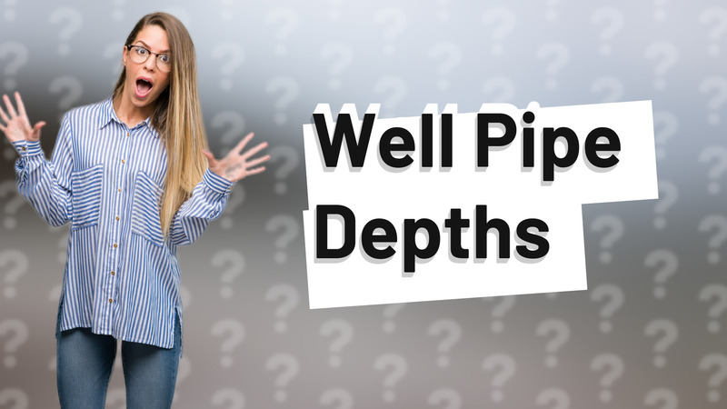 Well Pipe Depths