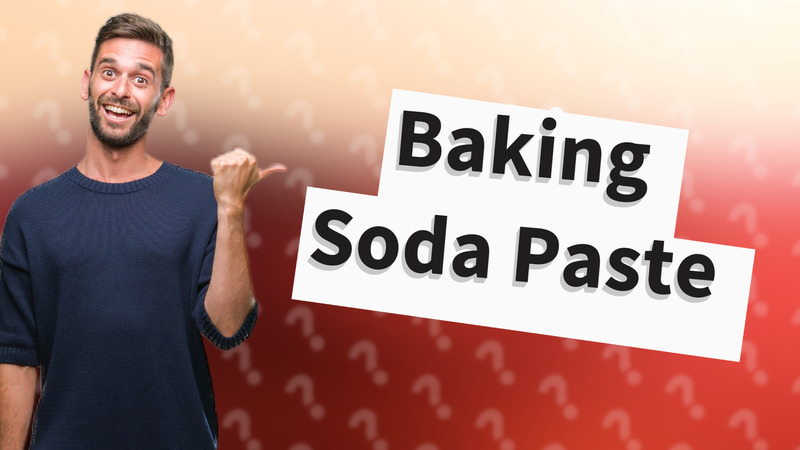 Baking Soda Paste