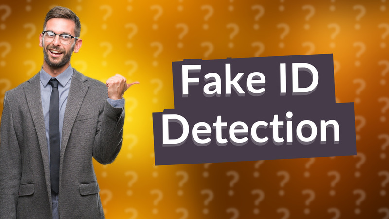 Fake ID Detection
