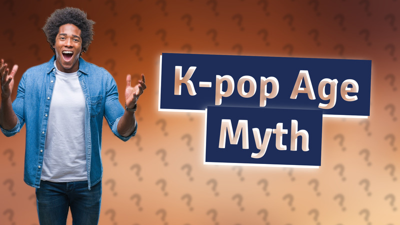 K-pop Age Myth