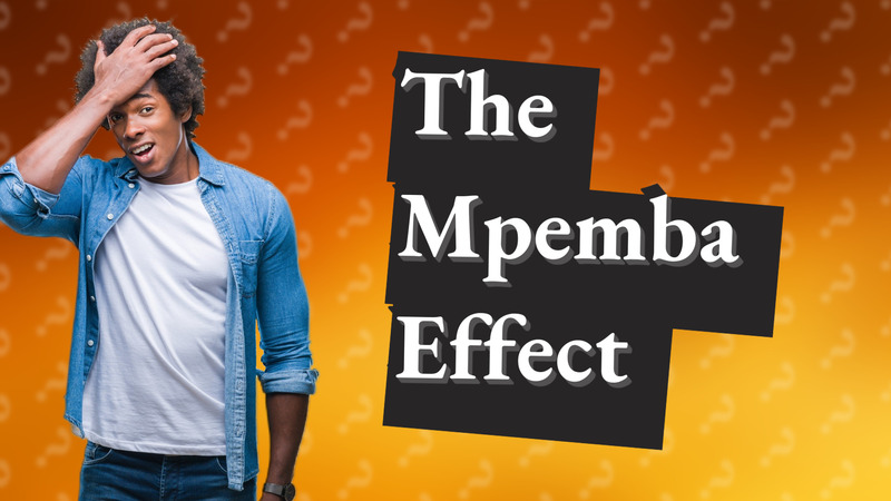 The Mpemba Effect