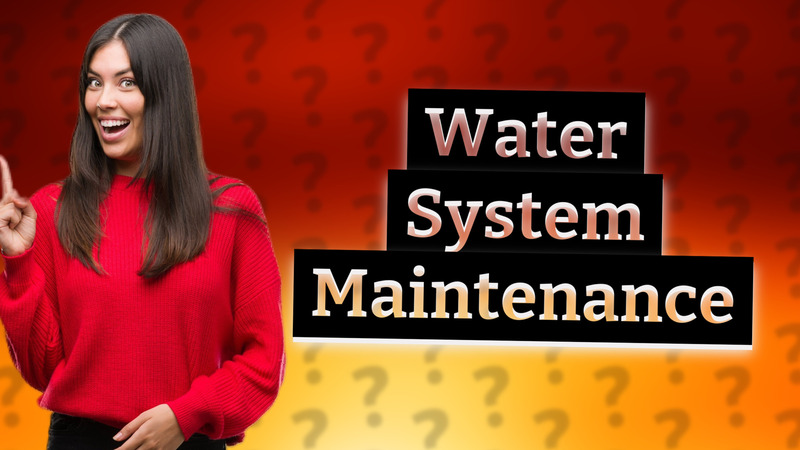 Water System Maintenance