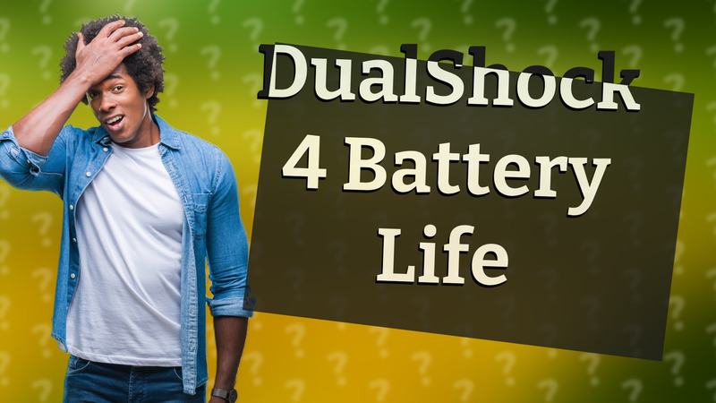 DualShock 4 Battery Life