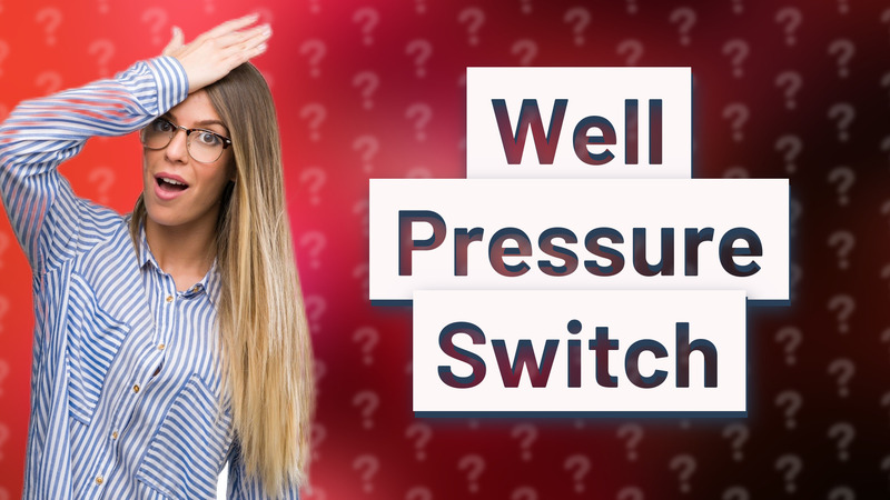 Well Pressure Switch
