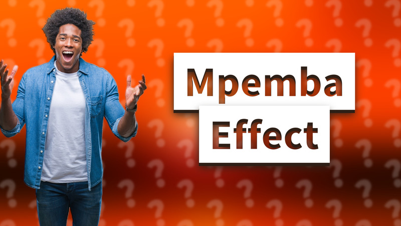 Mpemba Effect