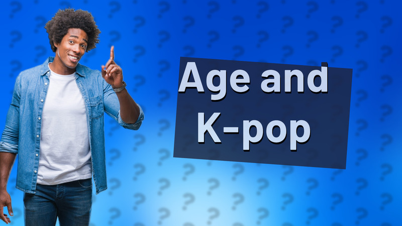 Age and K-pop