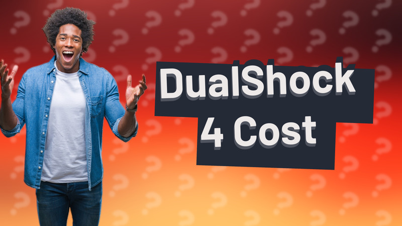 DualShock 4 Cost