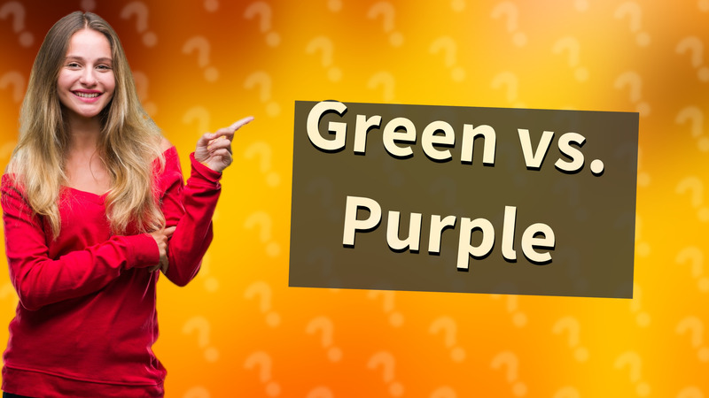 Green vs. Purple