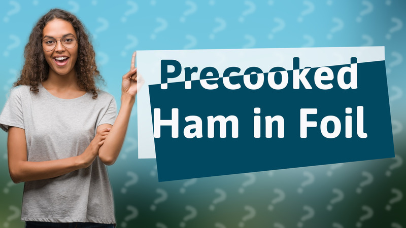 Precooked Ham in Foil