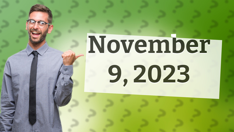 November 9, 2023