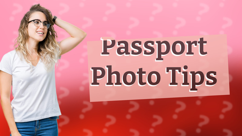Passport Photo Tips