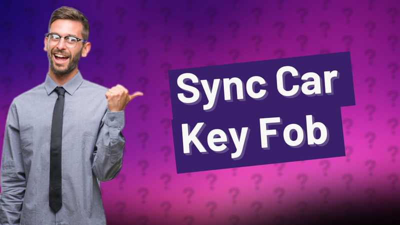 Sync Car Key Fob