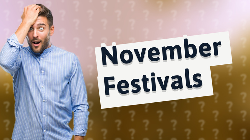 November Festivals