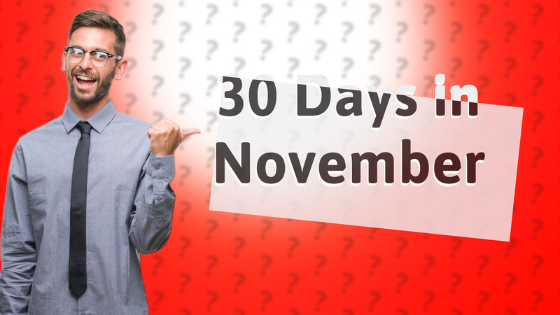 30 Days in November