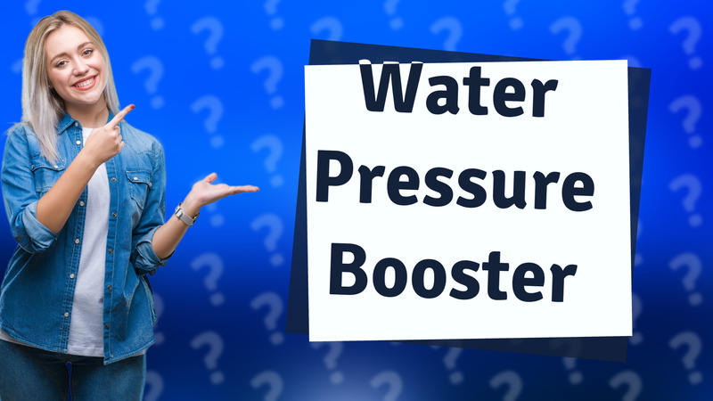 Water Pressure Booster