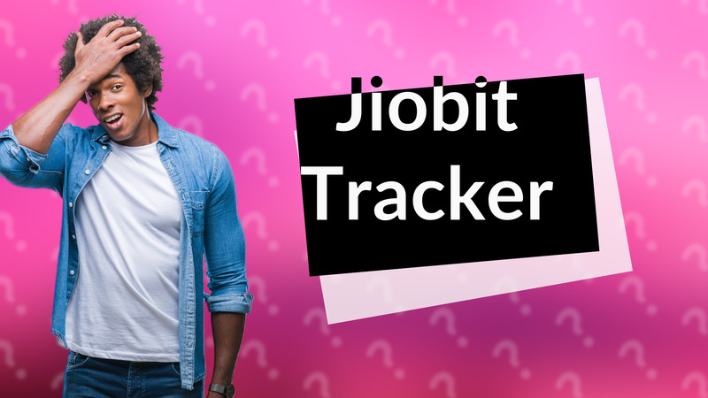 Jiobit Tracker