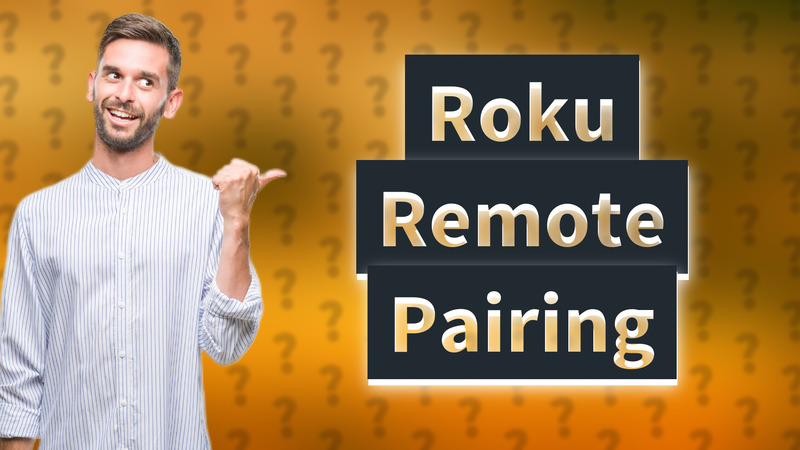 Roku Remote Pairing