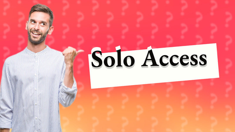 Solo Access