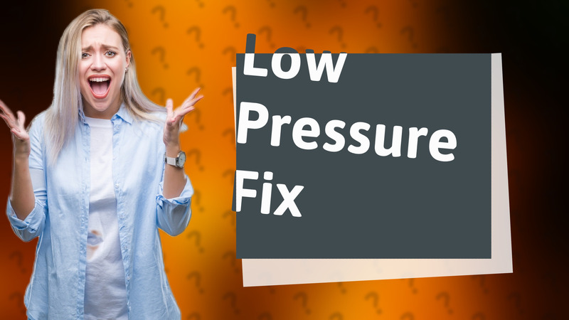 Low Pressure Fix