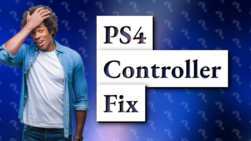 PS4 Controller Fix