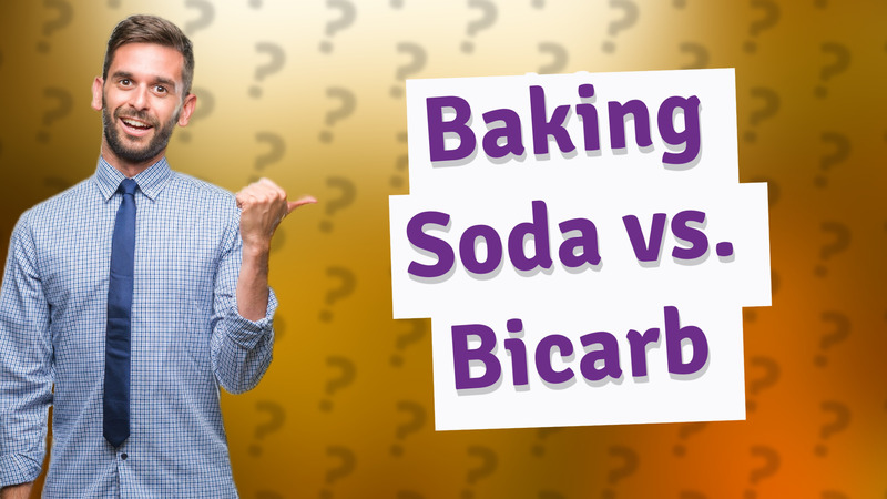 Baking Soda vs. Bicarb