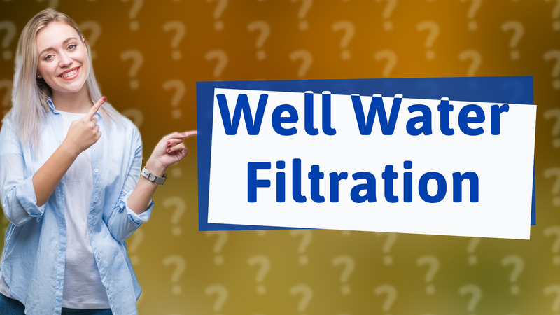 Well Water Filtration