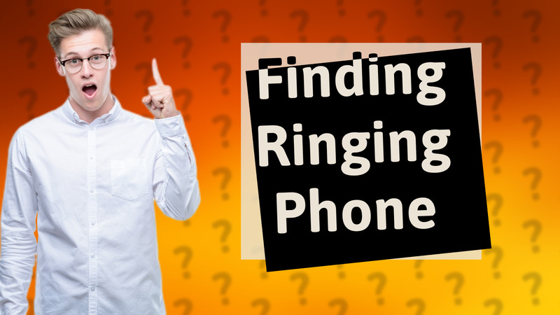 Finding Ringing Phone