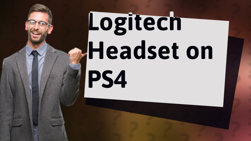 Logitech Headset on PS4