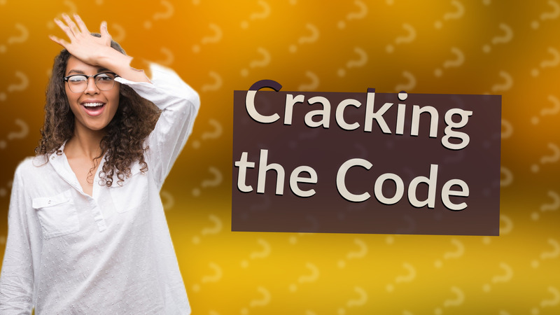 Cracking the Code
