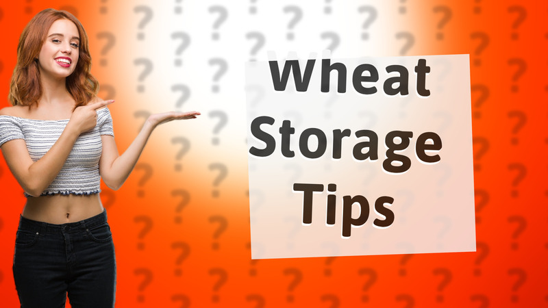 Wheat Storage Tips