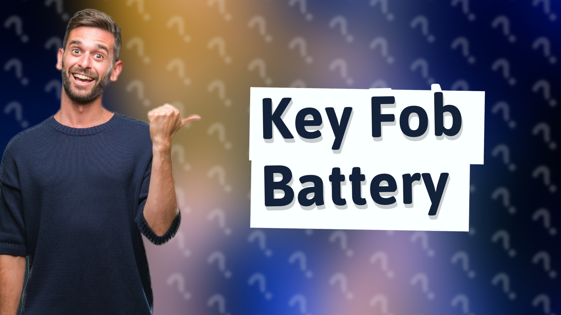Key Fob Battery
