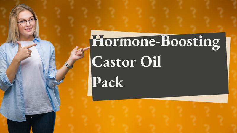 Hormone-Boosting Castor Oil Pack